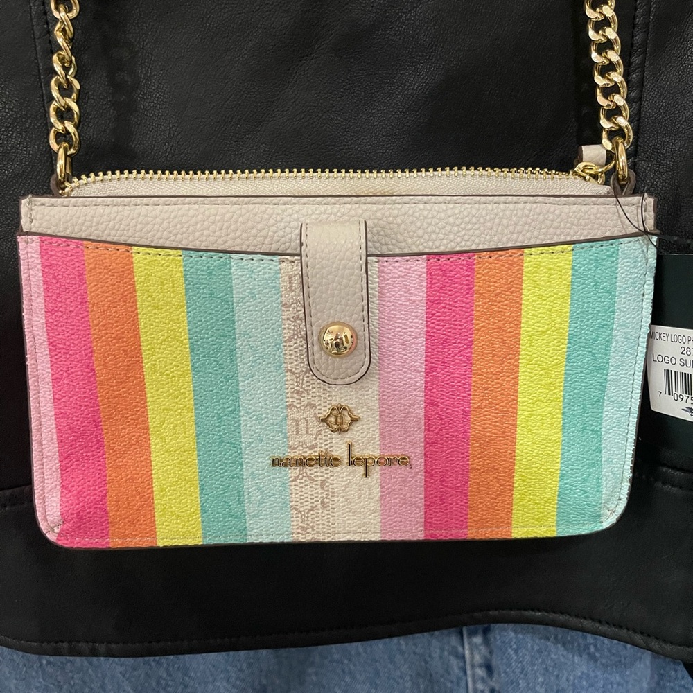 Nanette Lepore Colorful Striped Women's Bag